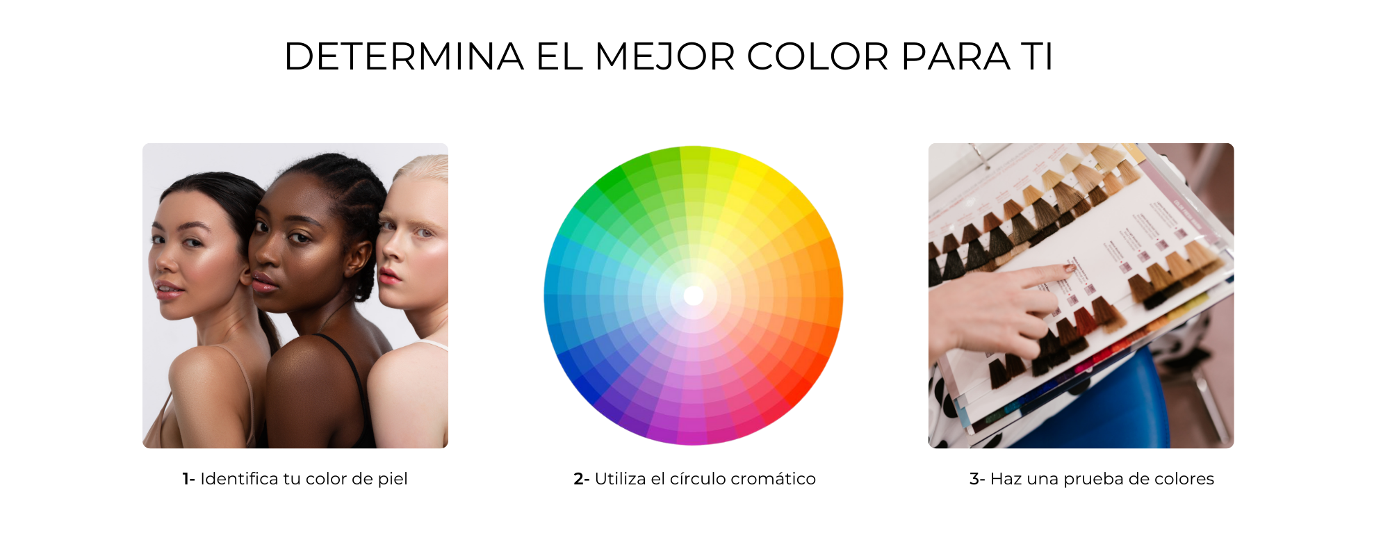 determina el mejor color para tu pelo